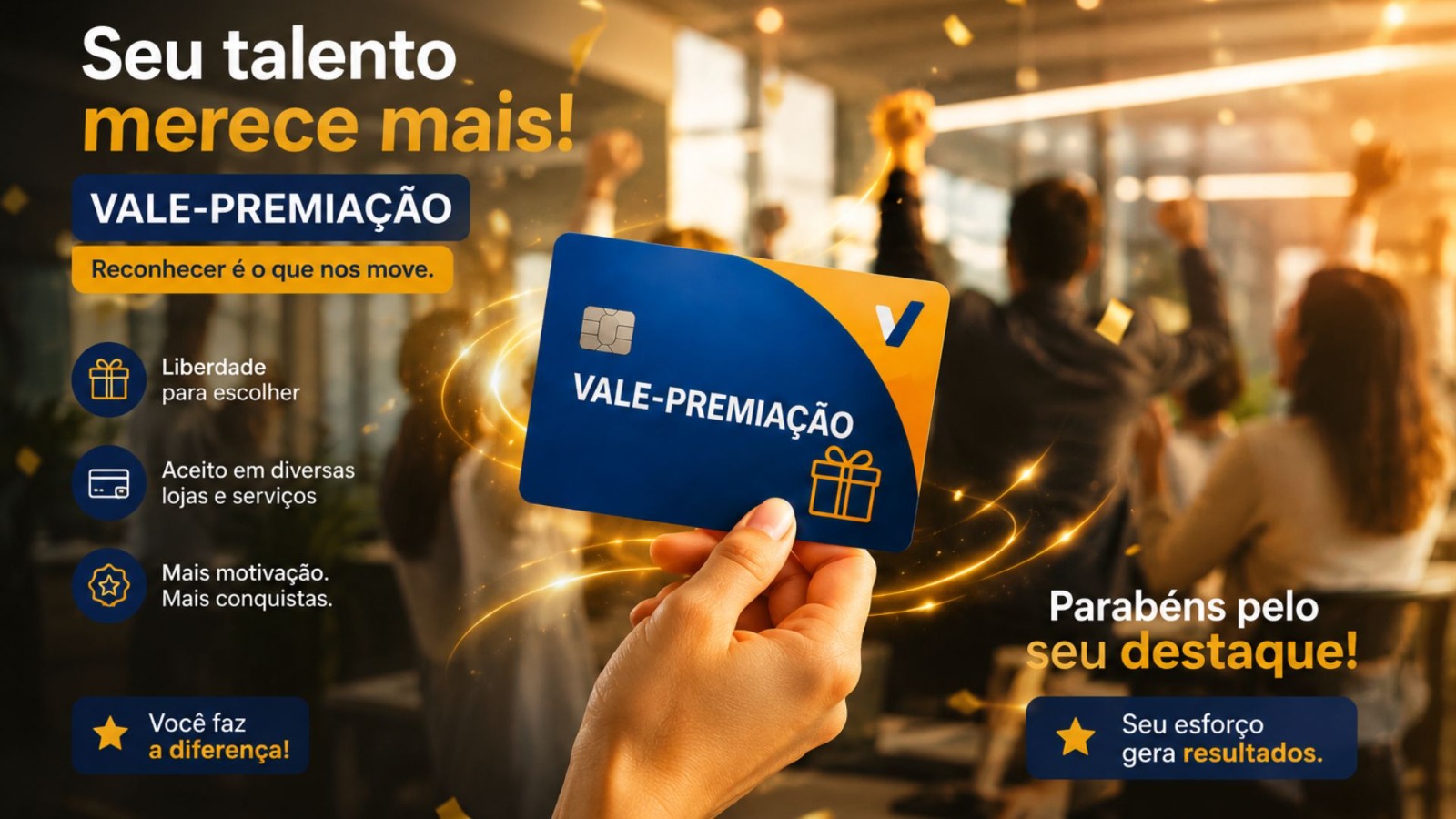 Vale-Premiação - Plano de incentivos para colaboradores